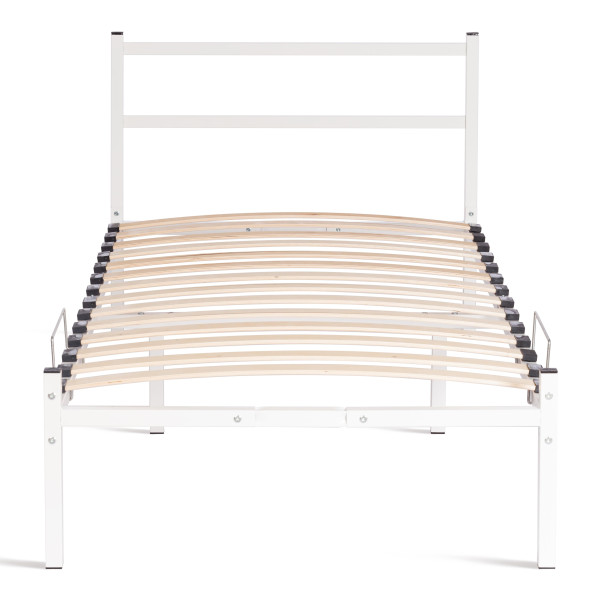 Кровать Marco металл, 90х200см, белый фото № 5