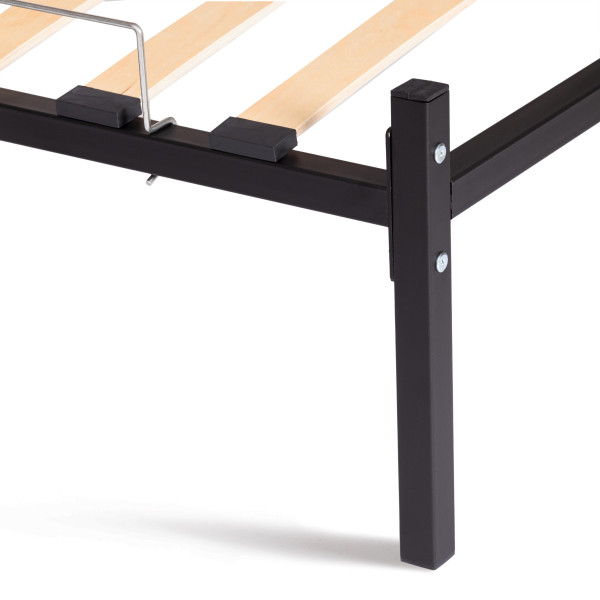 Кровать Marco металл, 90х200см, черный фото № 10