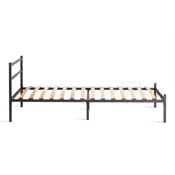 Кровать Marco металл, 90х200см, черный фото № 3
