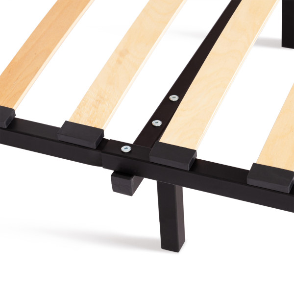 Кровать Marco металл, 90х200см, черный фото № 9