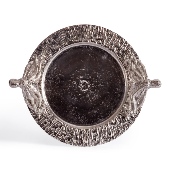 Поднос Secret De Maison OCTOPUS1 ( mod. 9309 ) алюминиевый сплав, 35,5x29x10 см, никель/nickel фото № 2