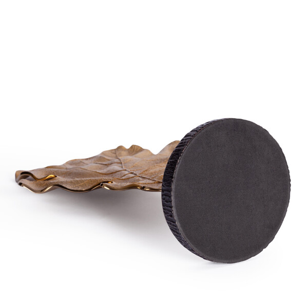 Декор Secret De Maison LEAF2 ( mod. 9736 ) алюминиевый сплав, 14x14x25 см, золотой, черный/gold, black powder coated фото № 4