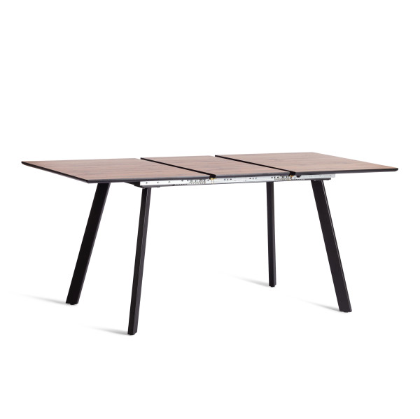 Стол обеденный DARWIN МДФ HPL 0,6 мм/ЛДСП/металл, 85х130-170х75 см, Дуб Вотан/чёрный фото № 5