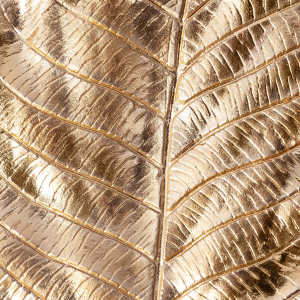 Декор Secret De Maison LEAF1 ( mod. 9735 ) алюминиевый сплав, 14x14x25 см, золотой, черный/gold, black powder coated фото № 5