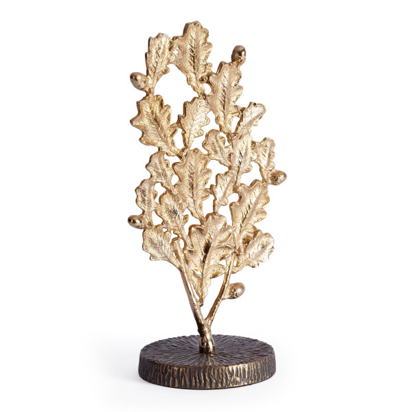 Декор Secret De Maison LEAF7 ( mod. 9816 ) алюминиевый сплав, 21x15x36 см, латунь, золото/brass, gold фото № 2