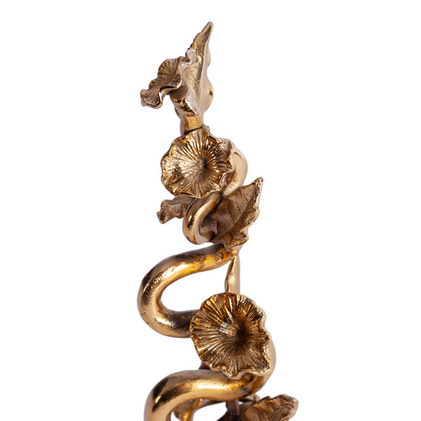 Декор Secret De Maison LEAF5 ( mod. 9763 ) алюминиевый сплав, 11,5x11,5x30,5 см, золото/gold фото № 4