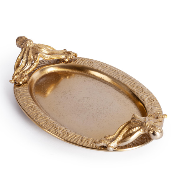 Поднос Secret De Maison OCTOPUS2 ( mod. 9310 ) алюминиевый сплав, 35,5x19x7,5 см, золото/gold фото № 4