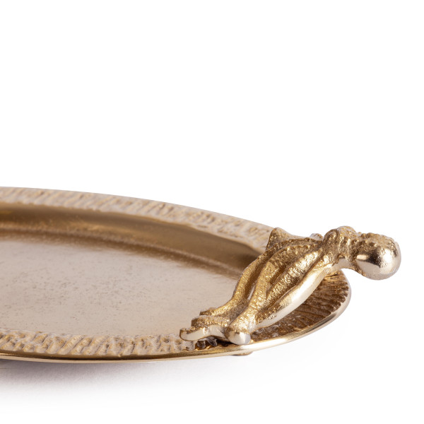 Поднос Secret De Maison OCTOPUS2 ( mod. 9310 ) алюминиевый сплав, 35,5x19x7,5 см, золото/gold фото № 5