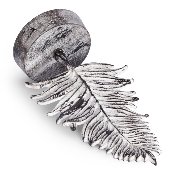 Декор Secret De Maison LEAF6 ( mod. 9765 ) алюминиевый сплав, 14x10x29,5 см, платина/antique plating фото № 5