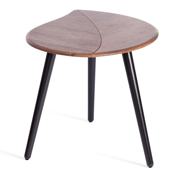 Журнальный стол RIMMINI мдф, 77х78х50,4 см, орех кантри/черный фото № 3