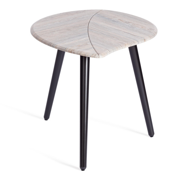 Журнальный стол RIMMINI мдф, 77х78х50,4 см, скания темный/черный фото № 4