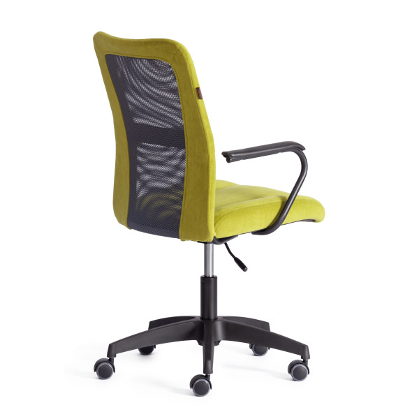 Кресло STAFF флок/ткань, олива/серый, 23/W-12 фото № 3