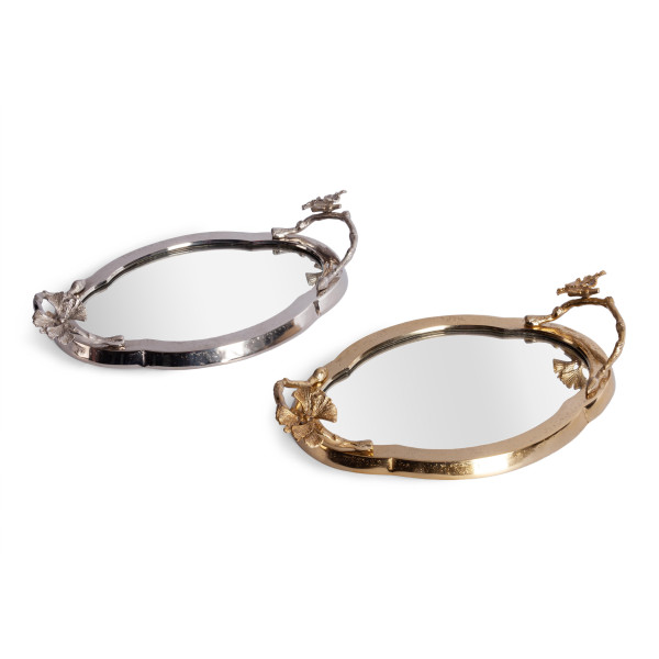 Поднос Secret De Maison MAPLE1 ( mod. 9557 ) алюминиевый сплав, 45,75x28x10 см, золото/gold фото № 6