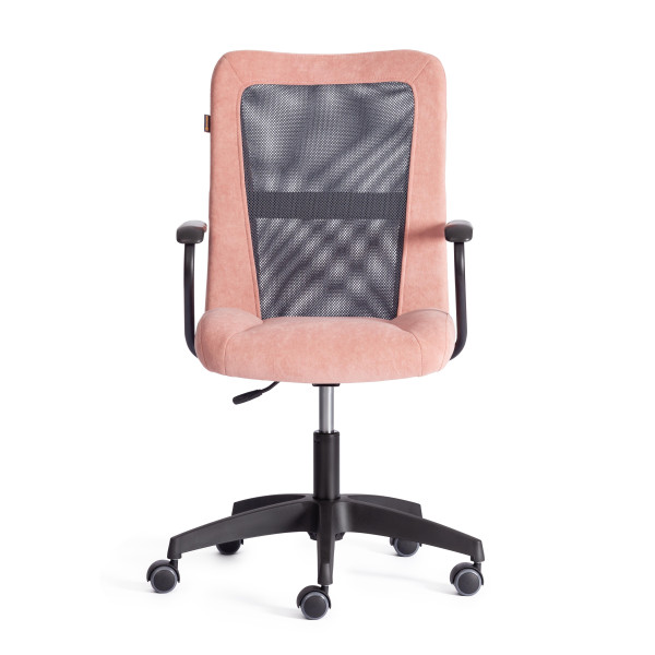 Кресло STAFF флок/ткань, розовый/серый, 137/W-12 фото № 5