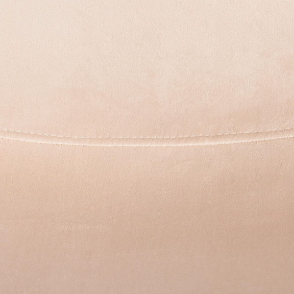 Стул BREEZE (mod. JSC-58) вельвет/металл, 44 х 53 х 86 см, creamy (кремовый) HLR 5 / черный фото № 7