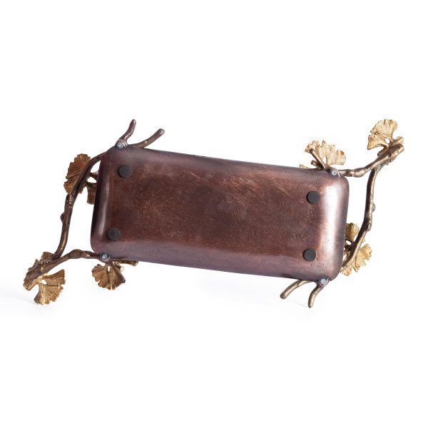 Поднос Secret De Maison MAPLE4 ( mod. 9592 ) алюминиевый сплав, 47,5x27,5x8,5 см, латунь, золото/brass, gold фото № 3