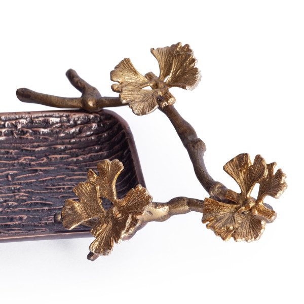 Поднос Secret De Maison MAPLE4 ( mod. 9592 ) алюминиевый сплав, 47,5x27,5x8,5 см, латунь, золото/brass, gold фото № 5