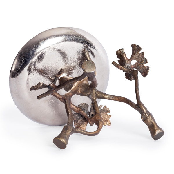 Блюдо Secret De Maison MAPLE3 ( mod. 9554 ) алюминиевый сплав, 20x19,5x19,5 см, латунь, золото/brass, gold фото № 3