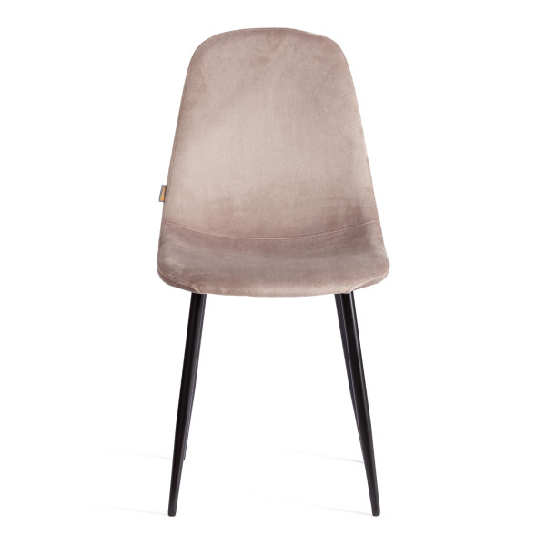 Стул BREEZE (mod. JSC-58) Велюр/металл , 44 х 53 х 86 см, coffee (кофейный) HLR 9 / черный фото № 5
