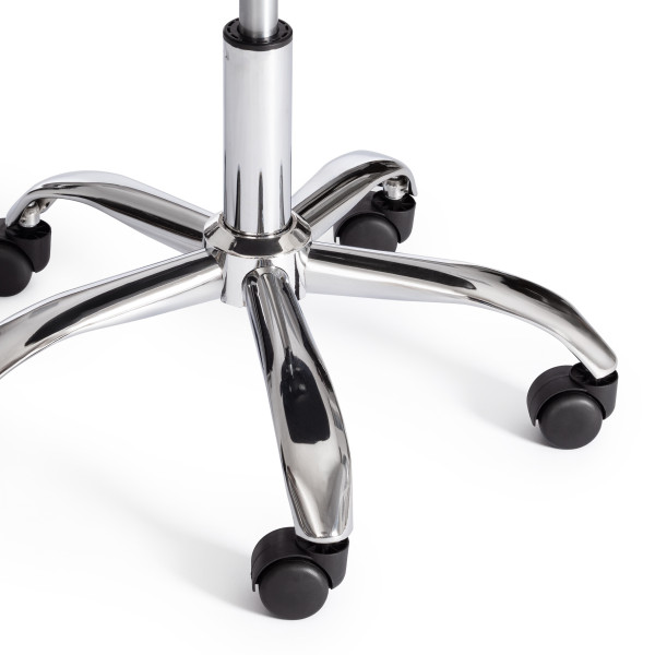 Офисное кресло TULIP (mod.106-1) металл/пластик/PU, 58 x 47 x 97см, Black (черный) / Chrome (хром) фото № 8