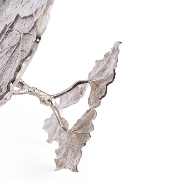 Блюдо Secret De Maison LEAF2 ( mod. 9440 ) алюминиевый сплав, 44x25x20 см, никель/nickel фото № 6