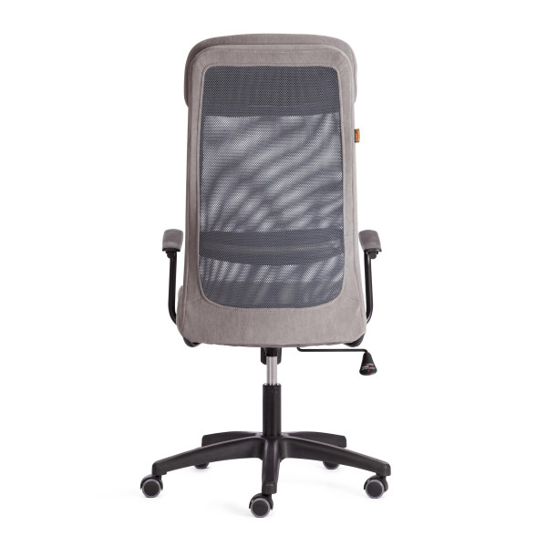 Кресло PROFIT (мп) флок/ткань, серый, 29/W-12 фото № 4