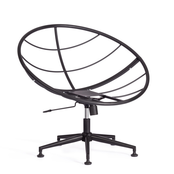 Кресло CLOUDE рогожка/металл, 97х98х90-96см, серо-бежевый, 3M 16/2 фото № 2