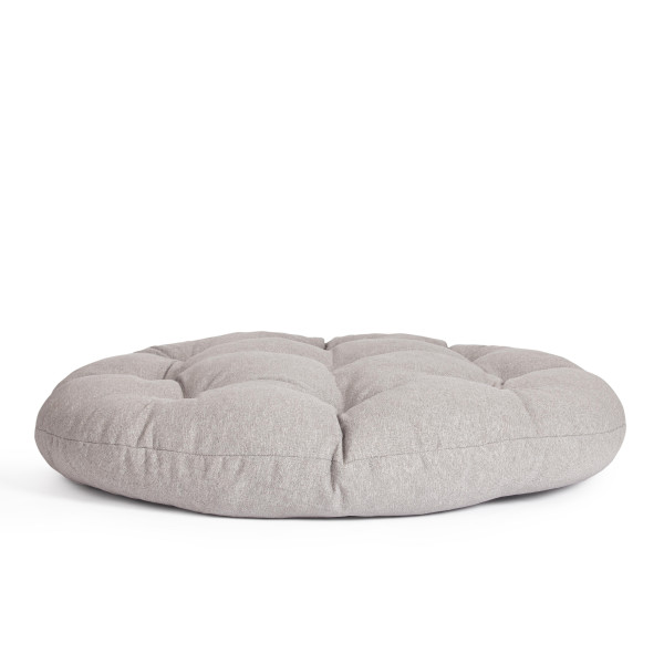 Кресло CLOUDE рогожка/металл, 97х98х90-96см, серо-бежевый, 3M 16/2 фото № 9