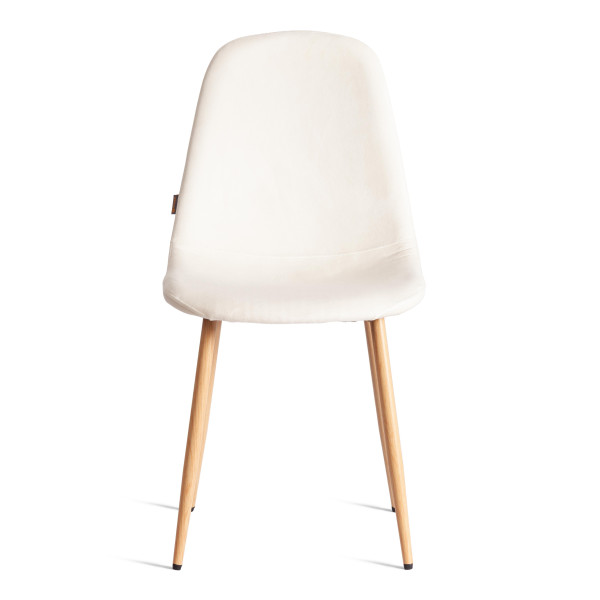 Стул BREEZE (mod. JSC-58) Велюр/металл , 44 х 53 х 86 см, Light beige (светло-бежевый) HLR1 / натуральный фото № 5