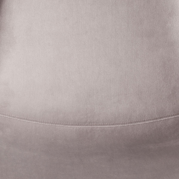 Стул BREEZE (mod. JSC-58) Велюр/металл , 44 х 53 х 86 см, Light grey (светло-серый) HLR14 / черный фото № 7