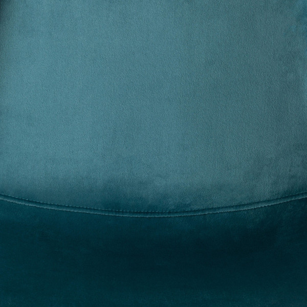 Стул BREEZE (mod. JSC-58) Велюр/металл , 44 х 53 х 86 см, light blue (светло-синий) HLR60 / черный фото № 7