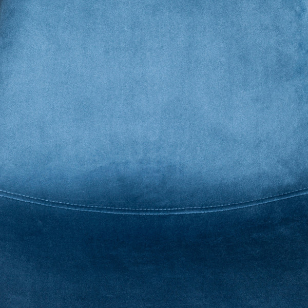 Стул BREEZE (mod. JSC-58) Велюр/металл , 44 х 53 х 86 см, Blue (синий) HLR63 / черный фото № 7