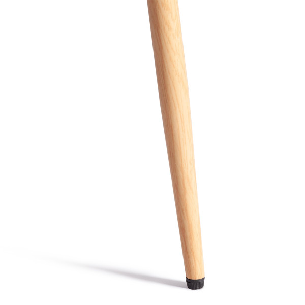 Стул BREEZE (mod. JSC-58) Велюр/металл , 44 х 53 х 86 см, Light grey (светло-серый) HLR14 / натуральный фото № 9