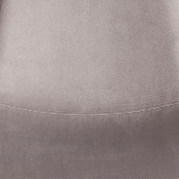 Стул BREEZE (mod. JSC-58) Велюр/металл , 44 х 53 х 86 см, Light grey (светло-серый) HLR14 / натуральный фото № 7