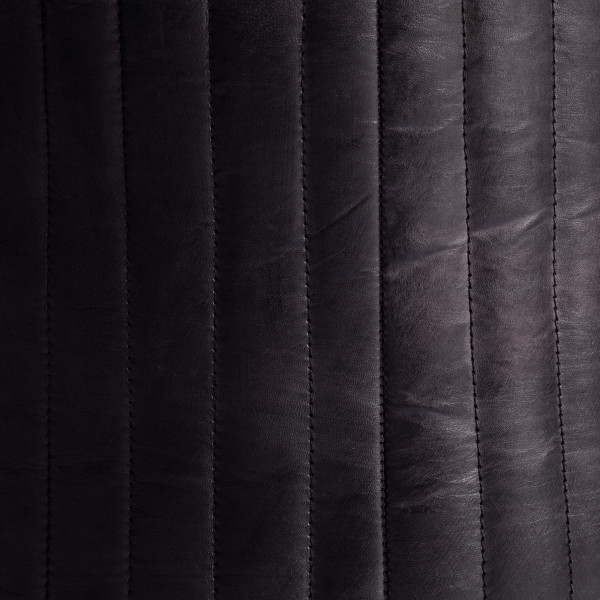 Пуф Secret De Maison TITCH ( mod. 2361 ) кожа буйвола, 42 х 42 х 45 см (42 х 42 х 49 см), черный фото № 3