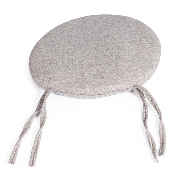 Кресло CLOUDE HOME рогожка/металл, 97х98х90-96см, серо-бежевый, 3M 16/2 фото № 13