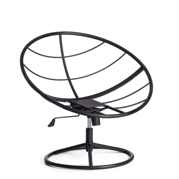 Кресло CLOUDE HOME рогожка/металл, 97х98х90-96см, коричневый, 3М7-147 фото № 2