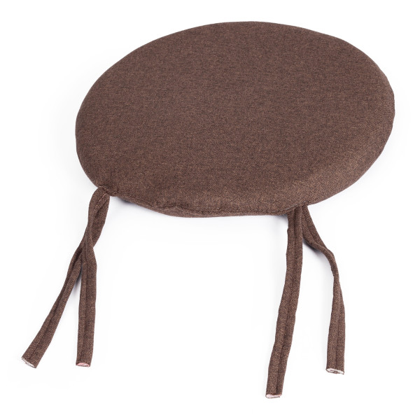 Кресло CLOUDE HOME рогожка/металл, 97х98х90-96см, коричневый, 3М7-147 фото № 12