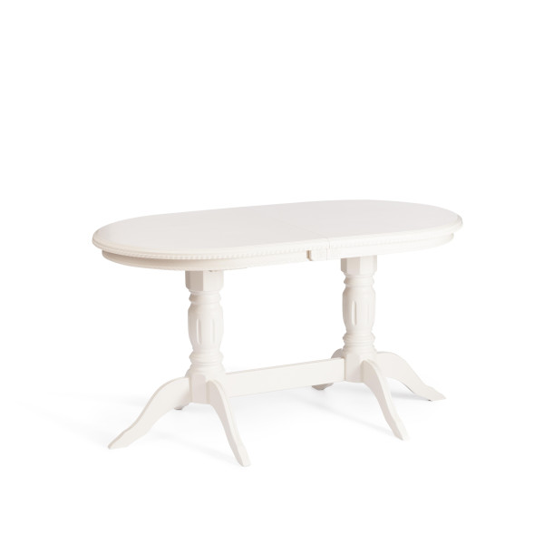 Стол COPPOLA бук, мдф, 140+40x80x77см, Ivory white фото № 4