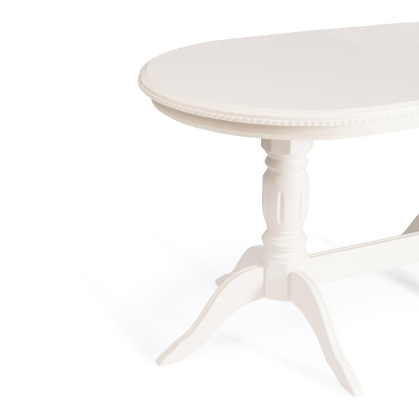 Стол COPPOLA бук, мдф, 140+40x80x77см, Ivory white фото № 11