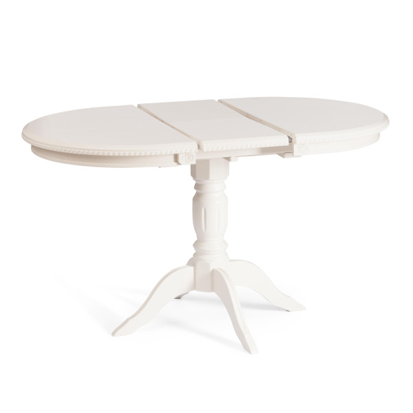 Стол STEFANO бук, мдф, 100+30x80x77см, Ivory white фото № 8