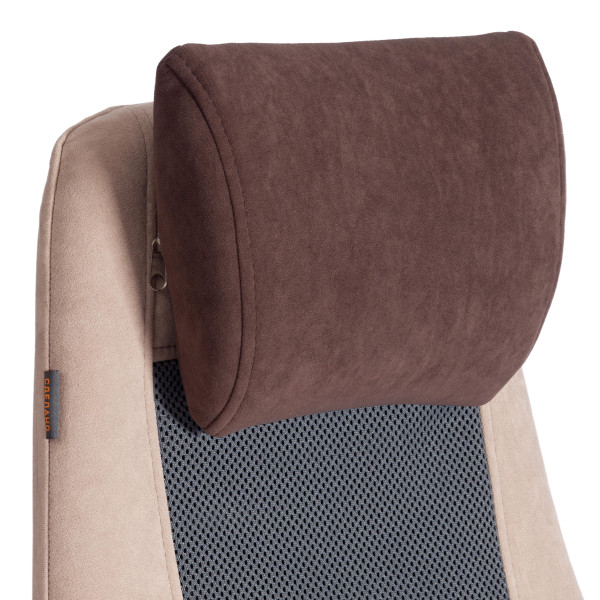 Кресло AVIATOR флок, ткань , коричневый/бежевый/серый, 6/7/W-12 фото № 11