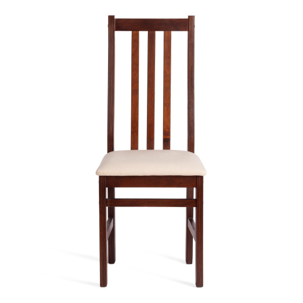 Стул SWEDEN NEW, Многослойный березовый шпон, 41х40х99 см, cappuchino/велюр бежевый фото № 5