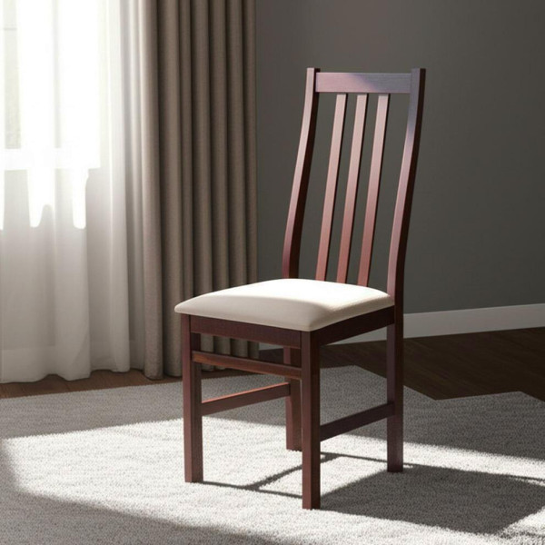 Стул SWEDEN NEW, Многослойный березовый шпон, 41х40х99 см, cappuchino/велюр бежевый фото № 10