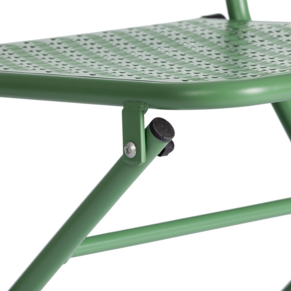 Стул Secret De Maison Villa стальной сплав, 44х42х83см, зеленый фото № 8