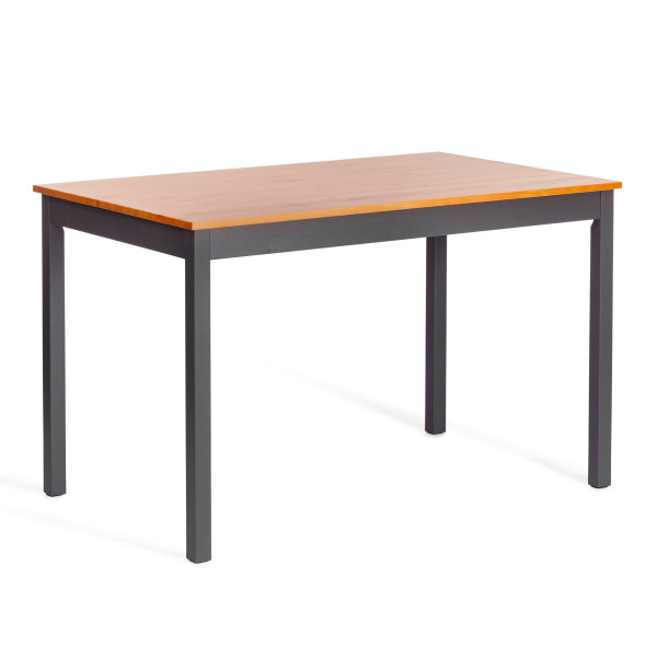 Обеденный комплект Sonata (стол + 4 стула) массив сосны, стол: 120х75х73см  стул :41х50х95см, антик /графит фото № 3