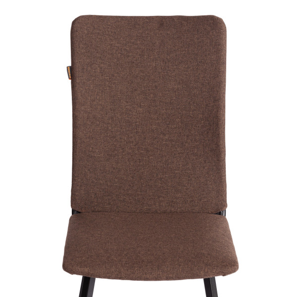 Стул обеденный La Rousse разборный, ткань рогожка, 47х64,5х94см, коричневый/черный, 3М7-147 фото № 7