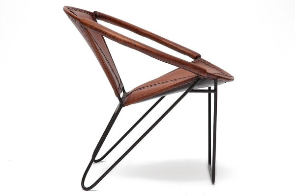 Кресло Secret De Maison «Немо» (Nemo) 3240 из натуральной кожи (Коричневый «Лофт») фото № 3