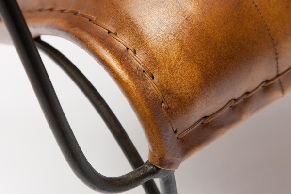 Кресло Secret De Maison «Паганель» (Paganel) 2106 из натуральной кожи (Античный светлый) фото № 5