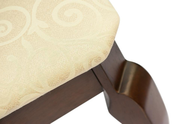 Стул с мягким сиденьем «Афродита» (Aphrodite) (Cappuccino (тёмный орех)) фото № 4